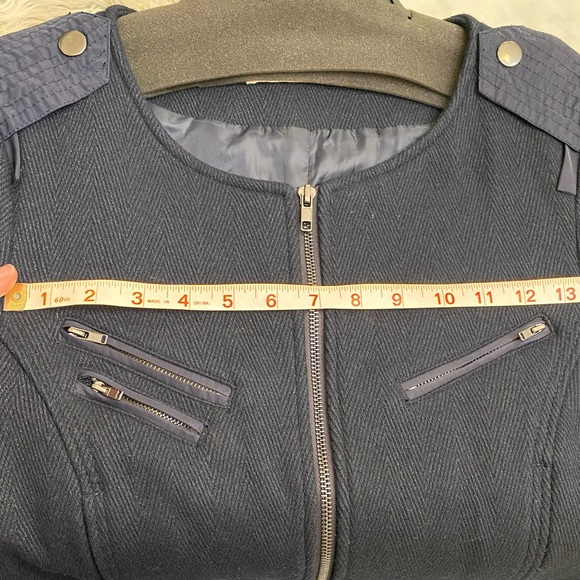 William Rast Bell Sleeve Textured Jacket Large - Picture 5 of 5